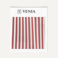 Classic Stripe Fabric - Red