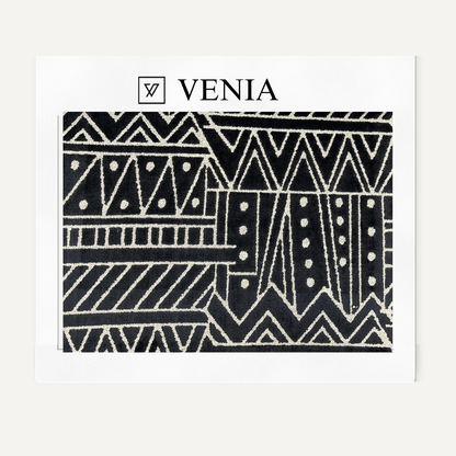 B&W Tribal Fabric