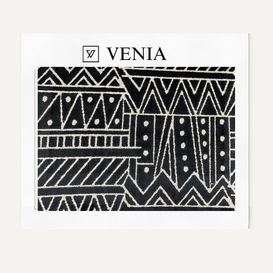 B&W Tribal Fabric