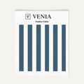 Patio Stripes Fabric - Blue & White