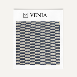 Basketweave Fabric - Navy Blue