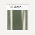 Shadow Stripes Fabric - Green