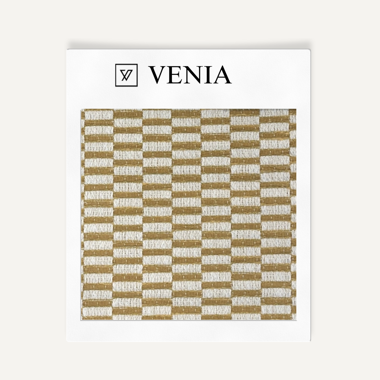 Basketweave Fabric - Ochre