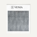 Textured Chevron Fabric Grey – woven chevron upholstery fabric | Venia Home