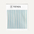 Classic Stripe Fabric - Sky Blue