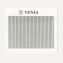 Pinstripe Fabric - Grey