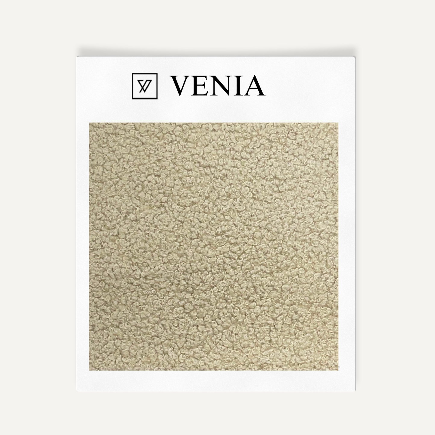 Performance Bouclé Fabric - Beige