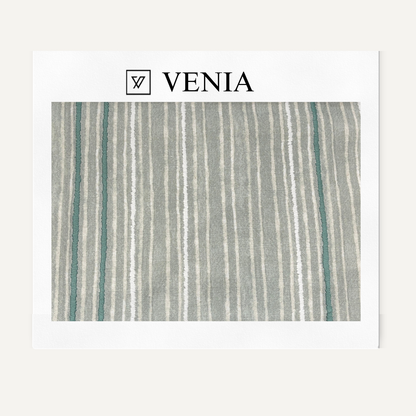Chalk Stripes Fabric - Green