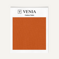 All-Weather Textured Fabric - Burnt Orange