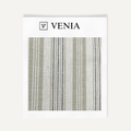 Chalk & Cheese Striped Fabric - Sage Green