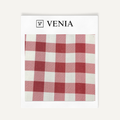 Picnic Check Fabric - Red