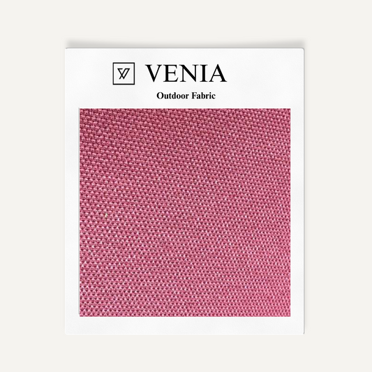 All-Weather Textured Fabric - Fuchsia Pink