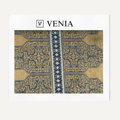 Spice Route Impressions Fabric - Gold