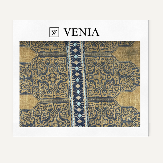 Spice Route Impressions Fabric - Gold