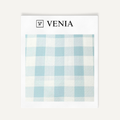 Picnic Check Fabric - Sky Blue