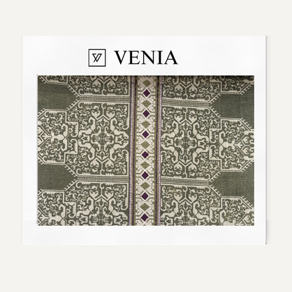 Spice Route Impressions Fabric - Green