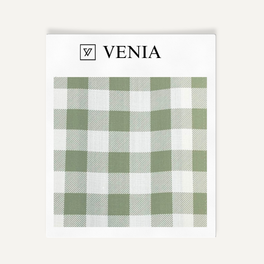 Picnic Check Fabric - Sage Green