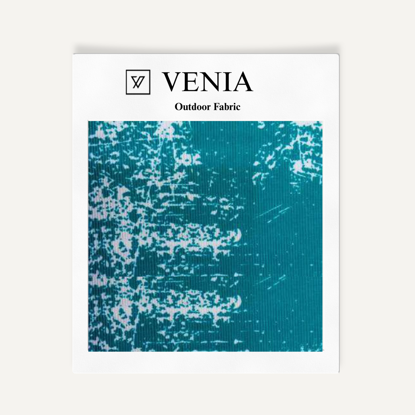 Outdoor Cord Fabric - Distressed Teal