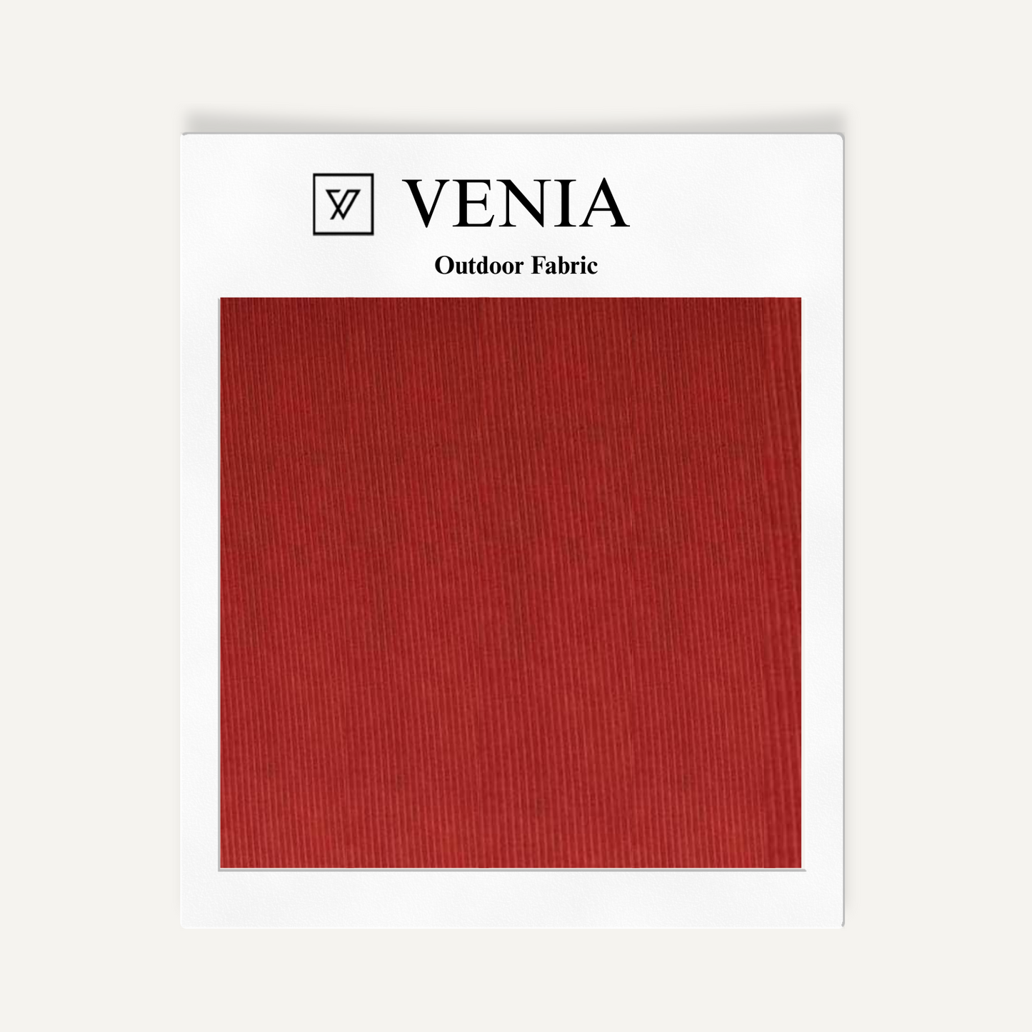 Outdoor Cord Fabric - Crimson