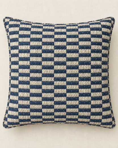 Basketweave Fabric - Navy Blue