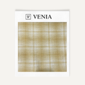 Tartan Check Fabric - Ochre
