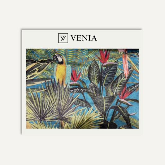 Rainforest Canopy Fabric – Azure
