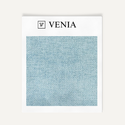 Loom Chenille Fabric - Light Blue