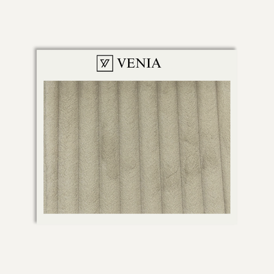 Plush Ridges Faux Fur Fabric - Beige