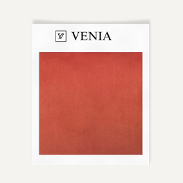 Classic Velvet Fabric - Warm Indian Red