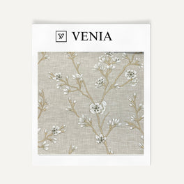 Estate Blossom – Gold Fabric