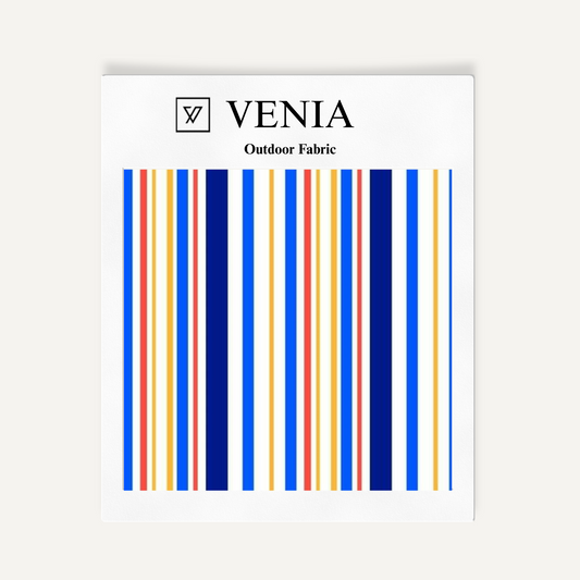 Outdoor Printed Fabric - Multi Stripes II