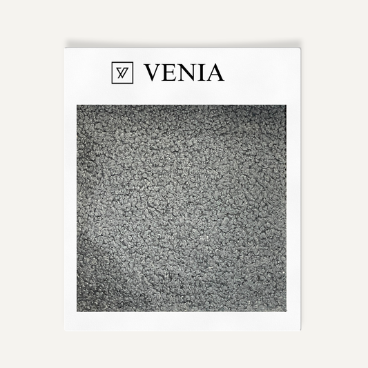 Performance Bouclé Fabric - Grey