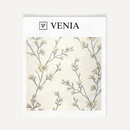 Estate Blossom Fabric - Ivory