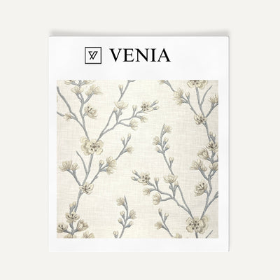 Estate Blossom Fabric - Ivory