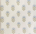 Carnation Buti Wallpaper – Powder Blue