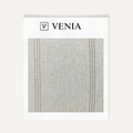 Earthy Striped Fabric - Off White