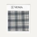 Tartan Check Fabric - Black