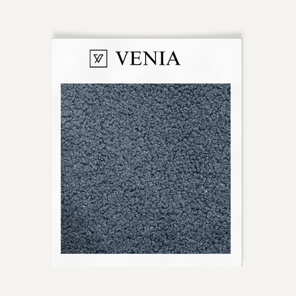 Performance Bouclé Fabric - Blue