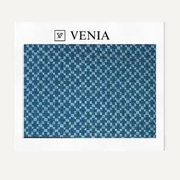Fleck Performance Fabric - Navy