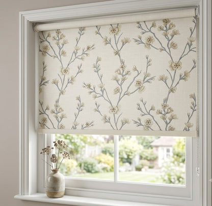 Estate Blossom Fabric - Ivory