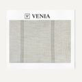 Oslo Stripe Fabric - Grey