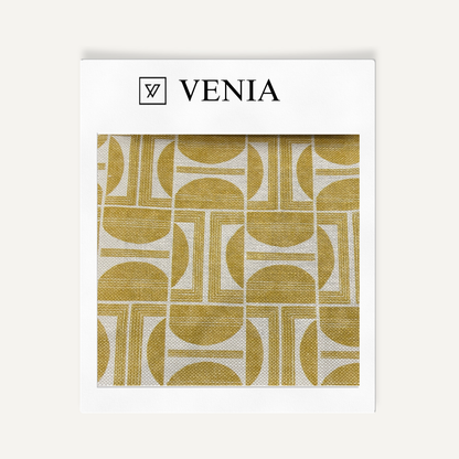Sleek Urban Fabric - Yellow