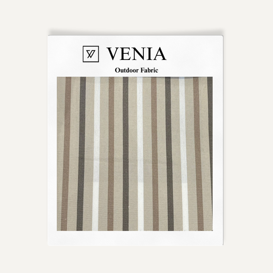 Nautical Taupe Outdoor Fabric