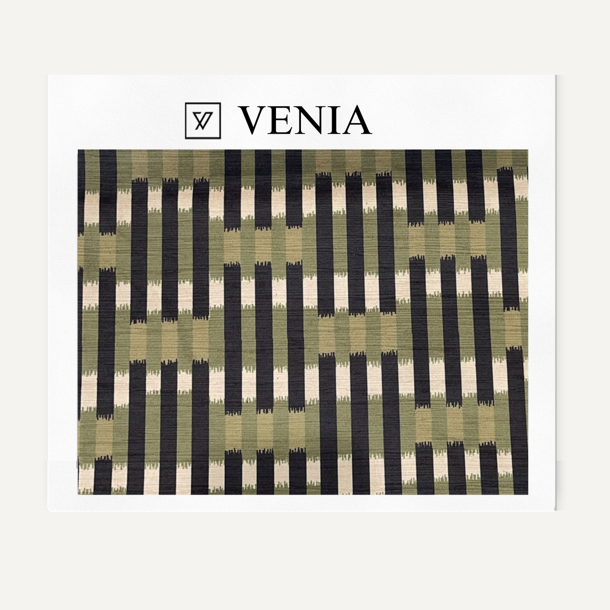 Marrakesh Stripe Fabric - Green
