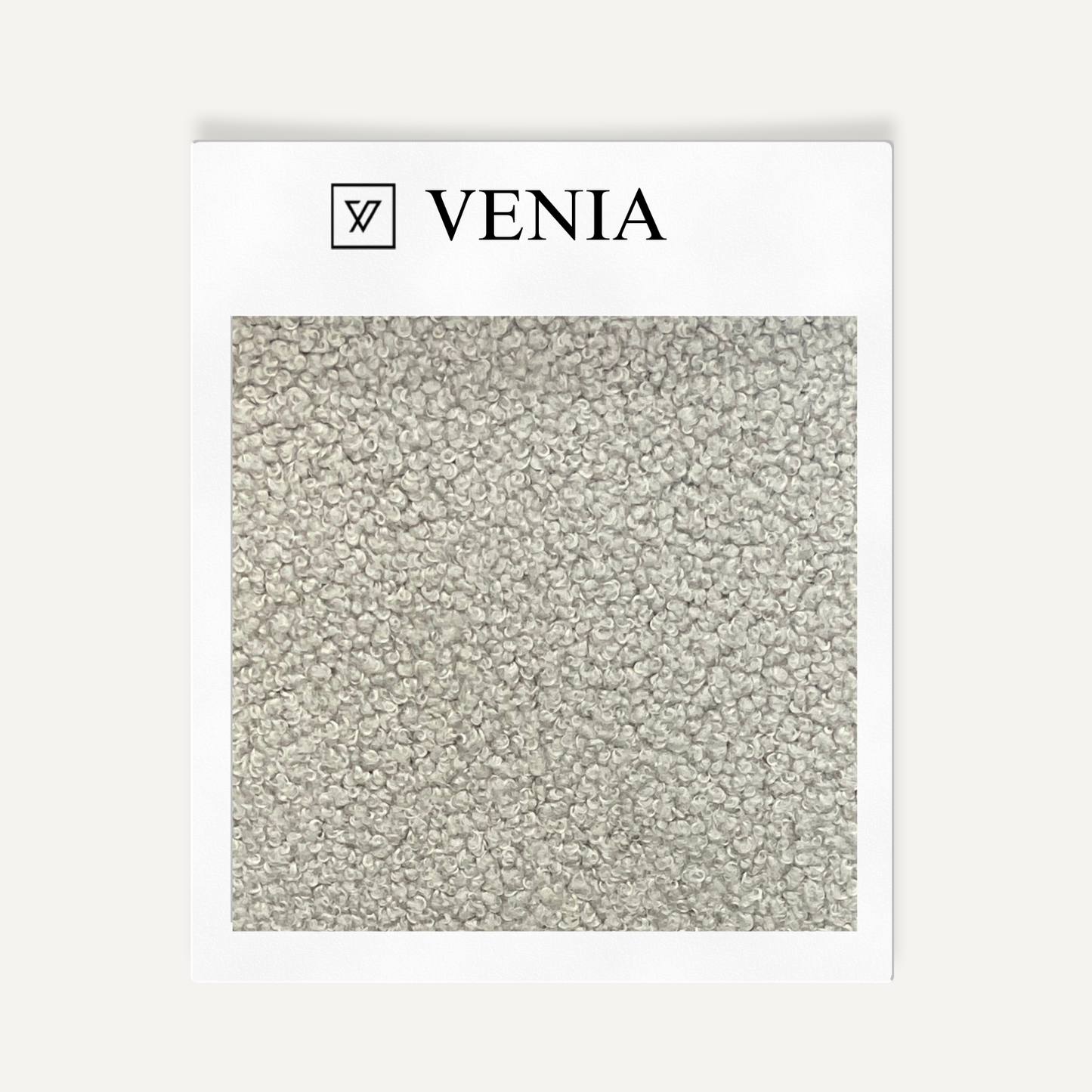 Performance Bouclé Fabric - White