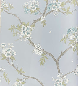 Sakura Wallpaper – Powder Blue