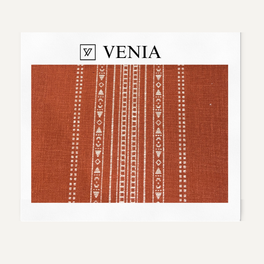 Lore Fabric - Terracotta