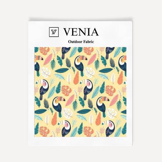 Outdoor Printed Fabric - Toucan Spirit