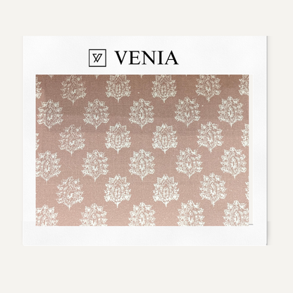 Pink Block Print Fabric