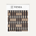 Marrakesh Stripe Fabric - Brown